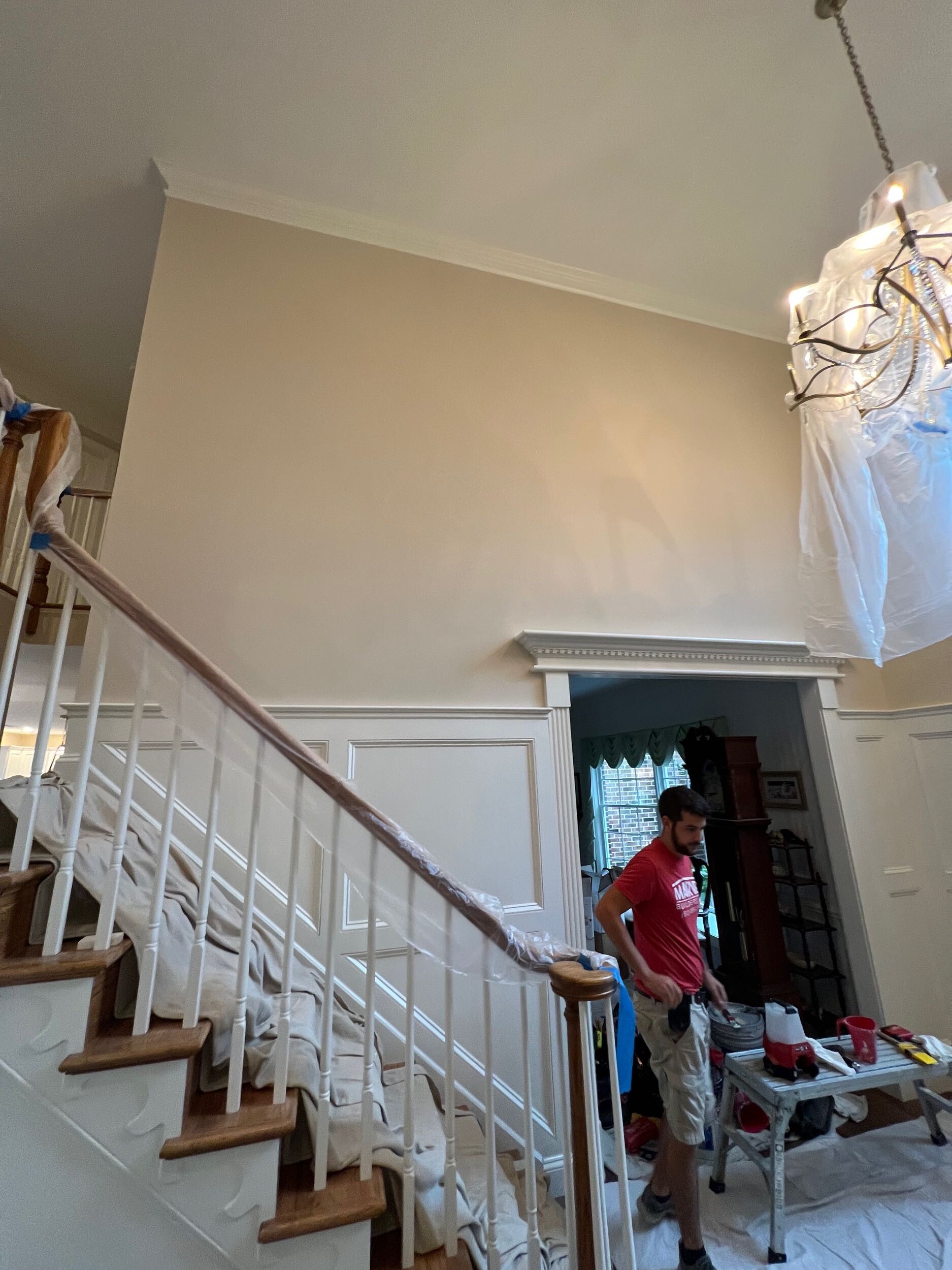 Transforming the Phoenixville Foyer: From Plain Entryway to Custom-Crafted Showcase