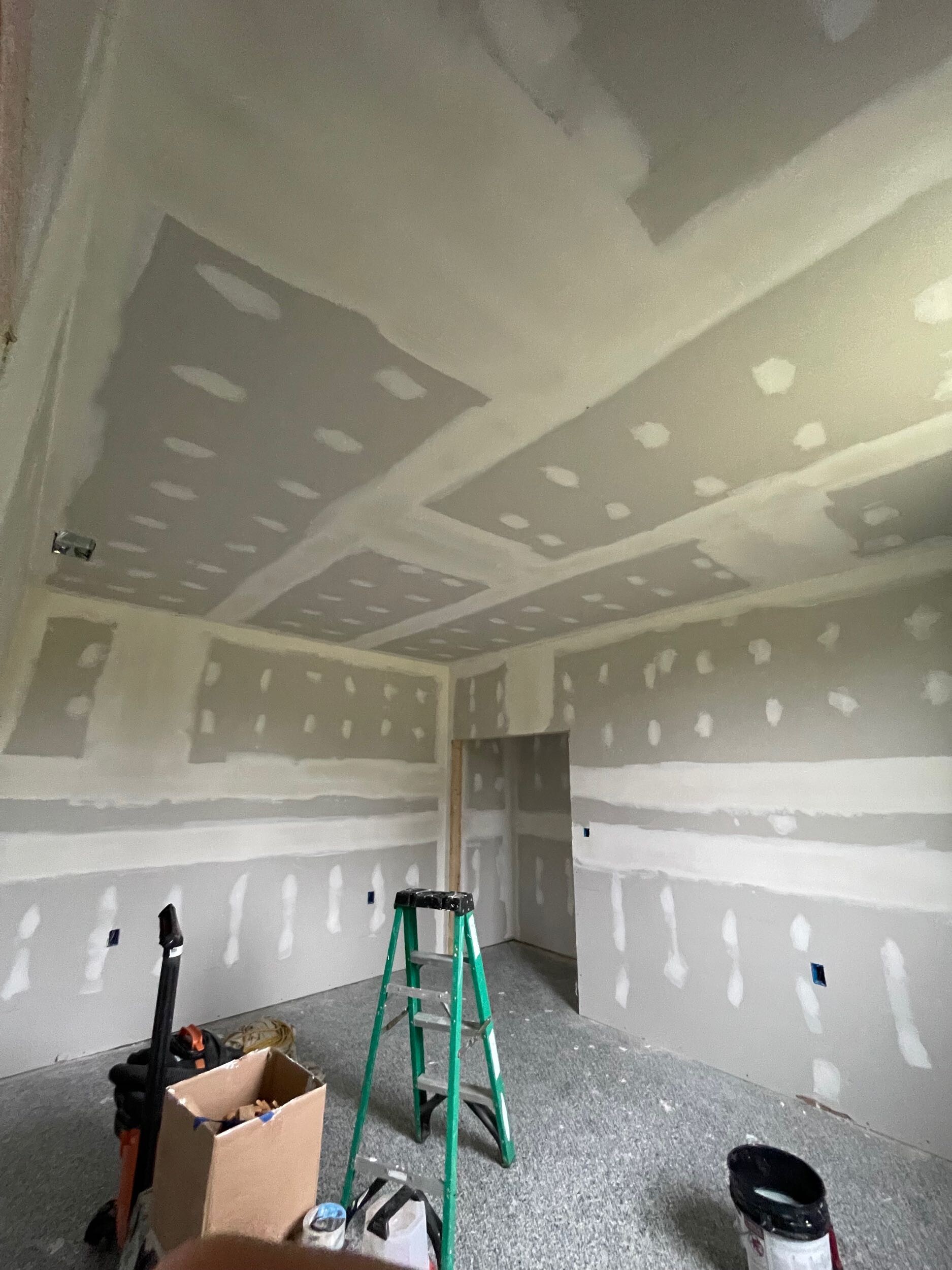 Drywall at the Gilbertsville Barn Conversion