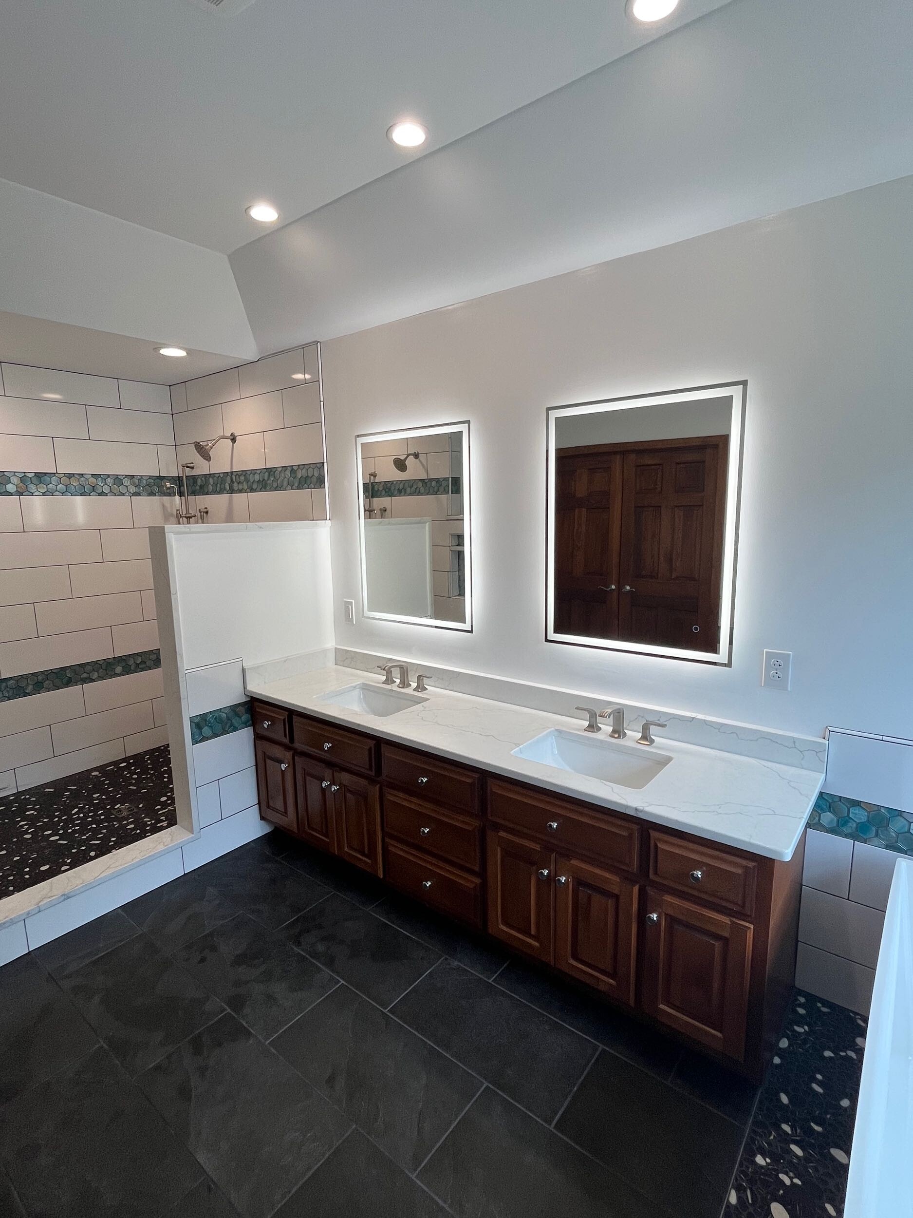 Pottstown Master Bath nearing completion!